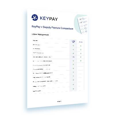 KeyPay vs. Deputy